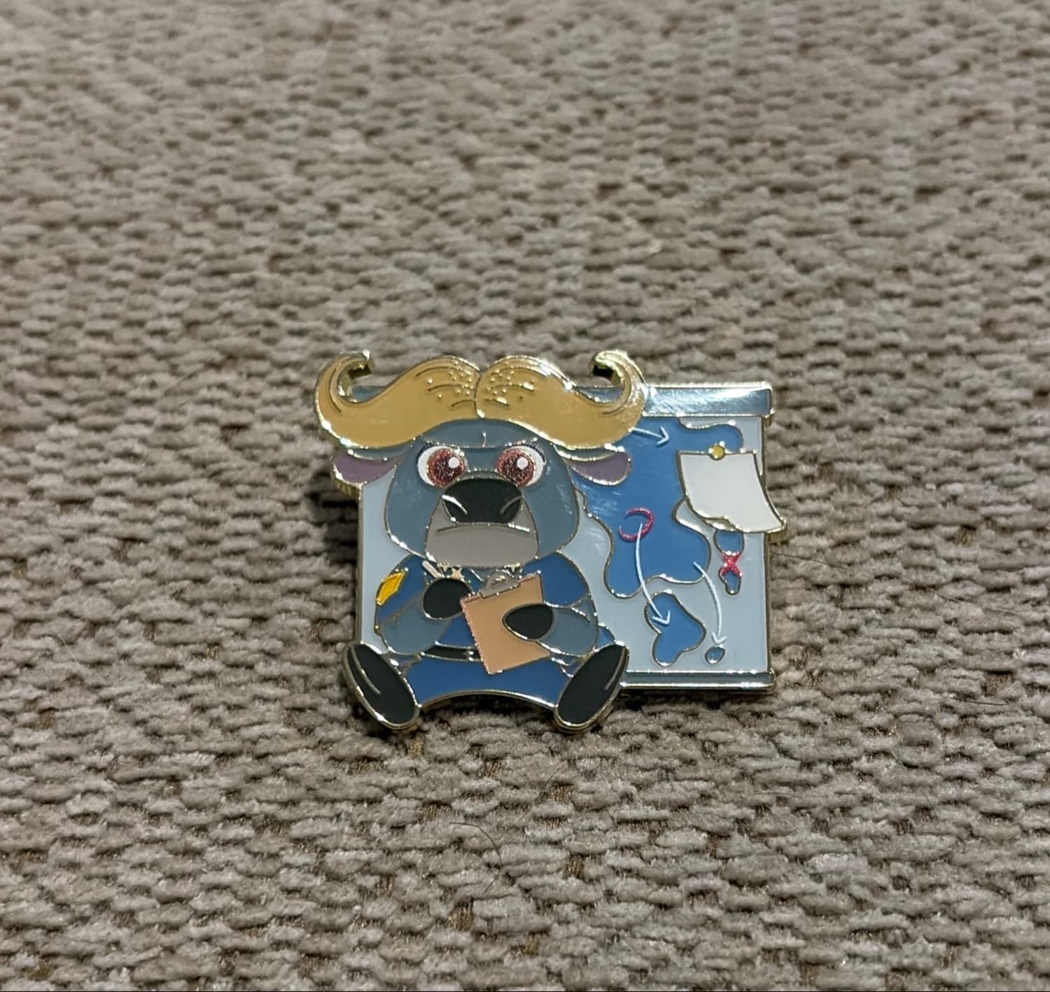 Loungefly Disney Zootopia Map Blind Box Enamel Pin - Chief Bogo