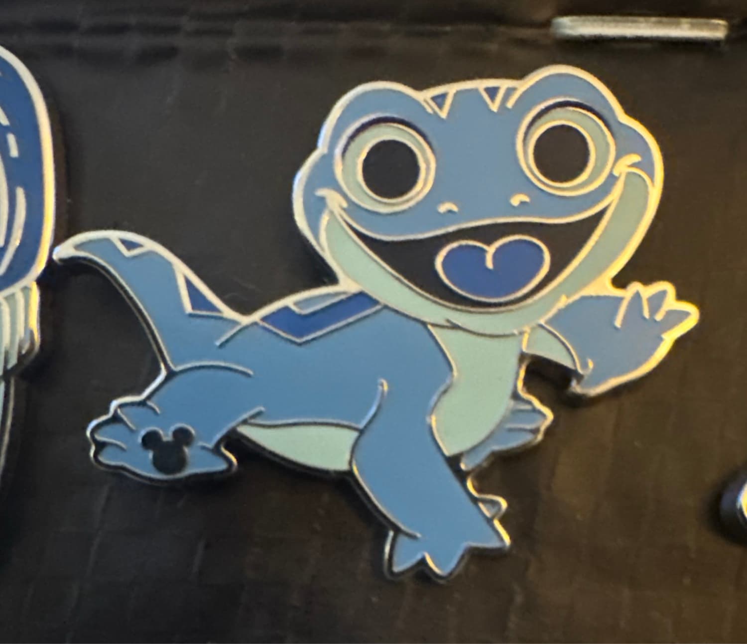 Bruni Frozen Blue Color Story Hidden Mickey Pin