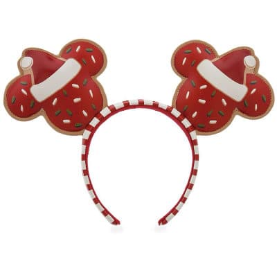 Disney Minnie Ears Headband - Minnie Mouse Holiday Cookie