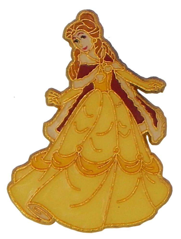 Beauty And The Beast Belle Noel Princess Individual Disney Park Trading Pin New