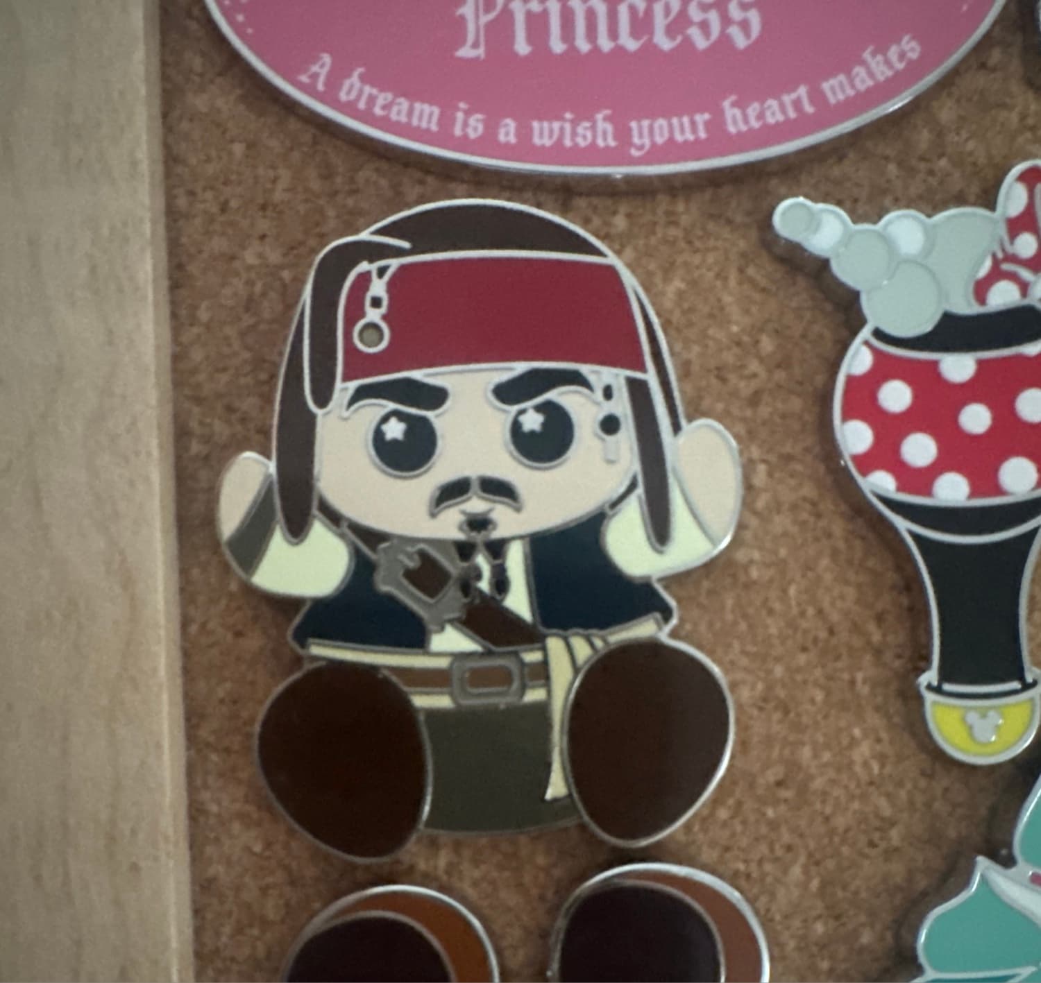Jack Sparrow Wishables Pin