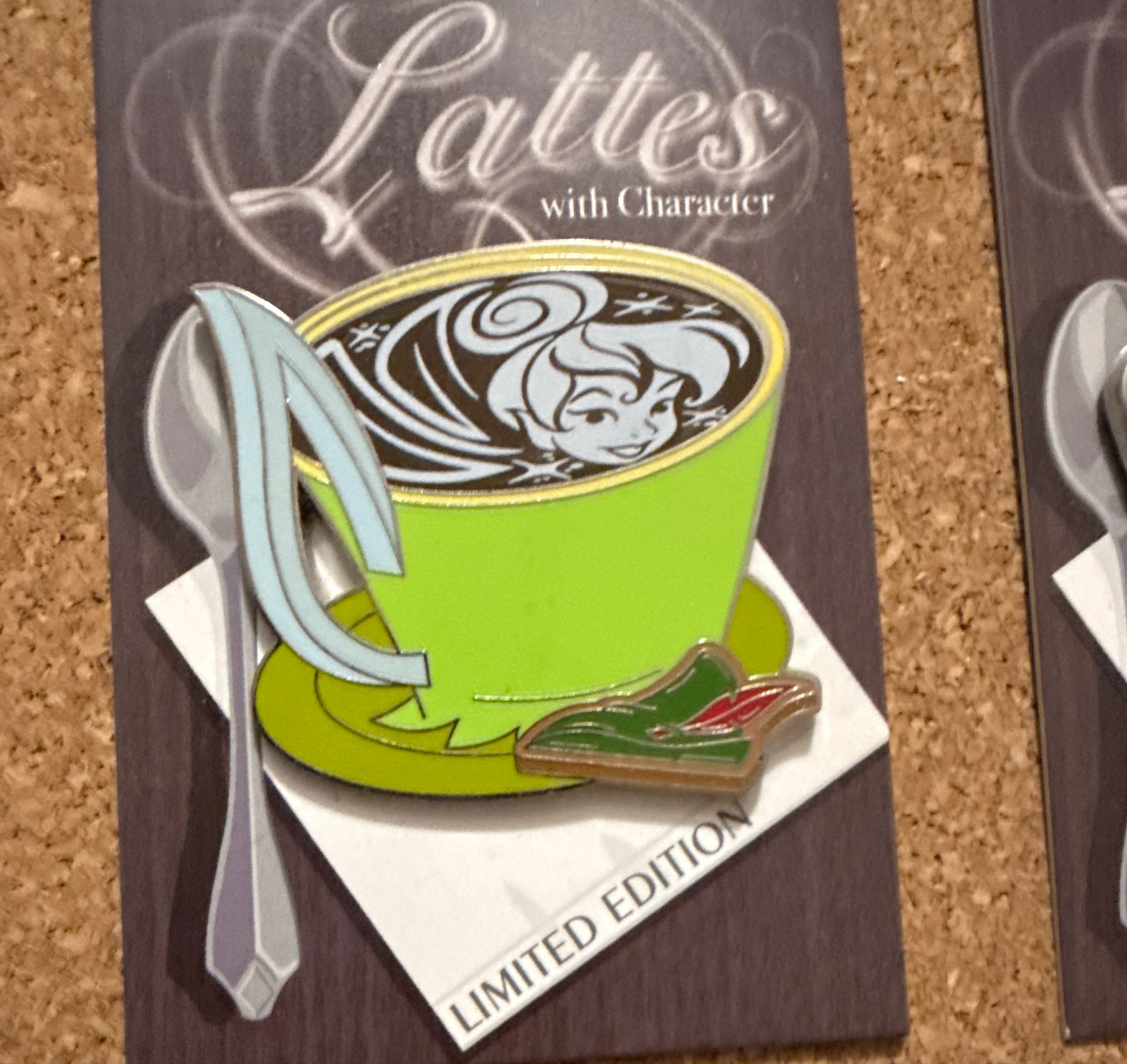Tinker Bell Lattes With Character Series Pin