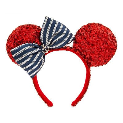Disney Cruise Line Nautical Minnie Mouse Ear Headband