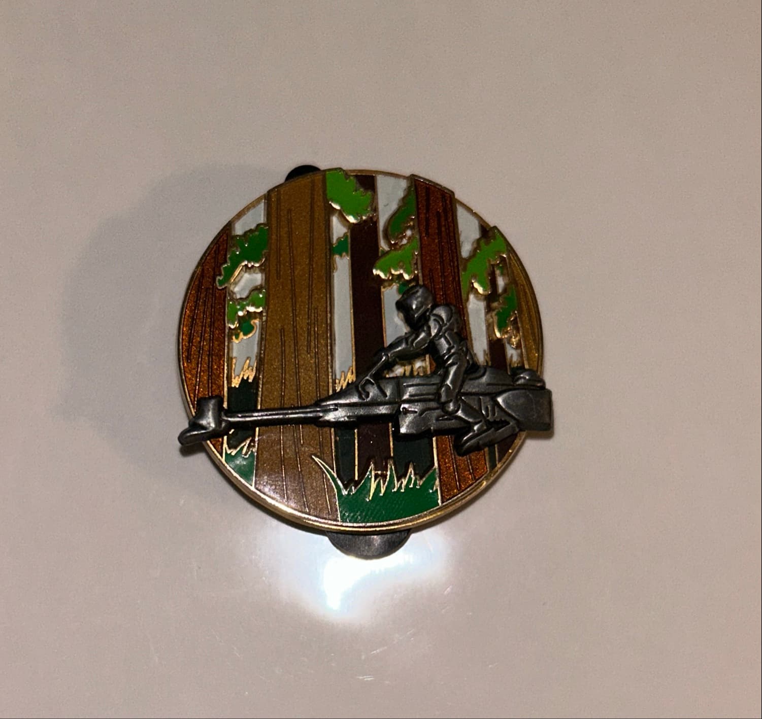 Star Wars Pin of the Month: Endor Scout Trooper Speeder Bike