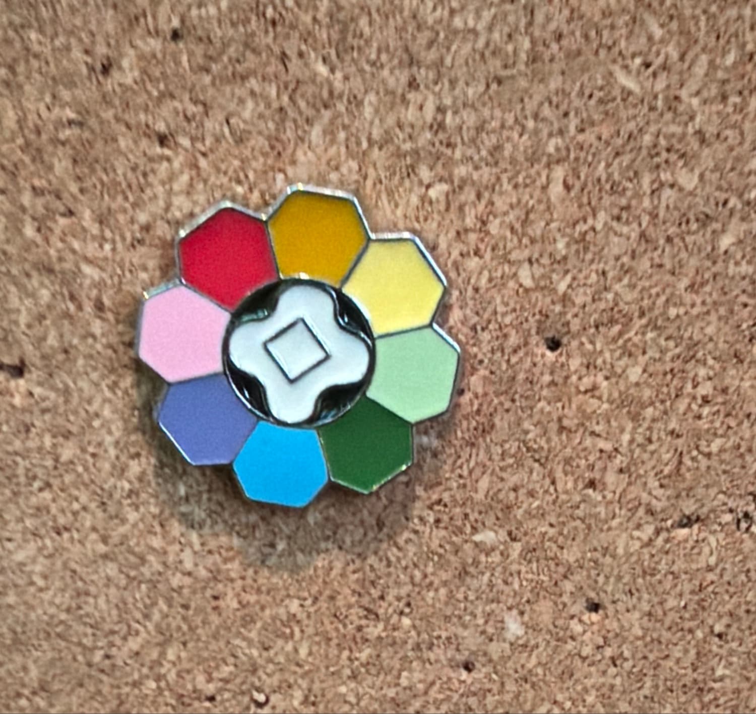 Rainbow badge pin-Pokemon