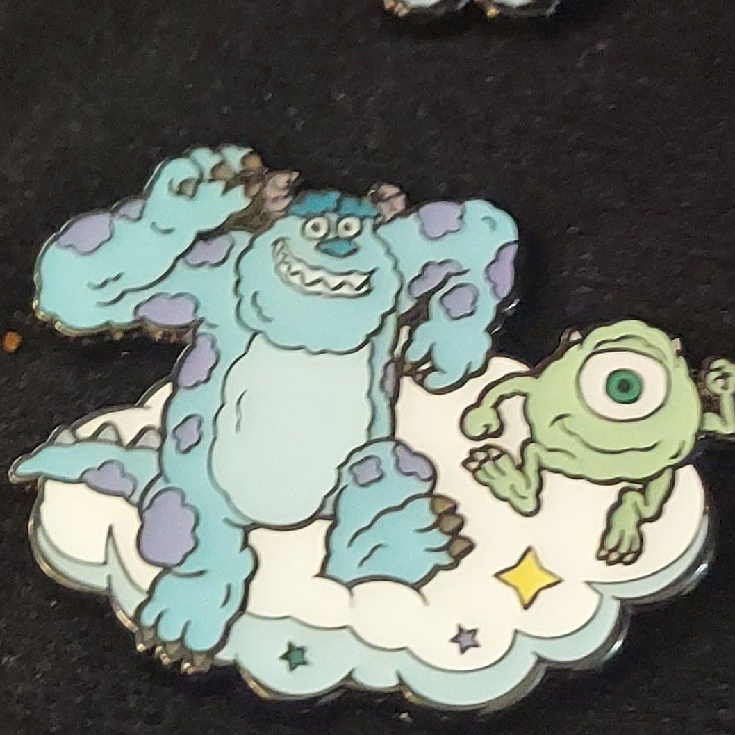 Loungefly - Sully and Mike Wazowski - Pixar Clouds Mystery Set - Monster's Inc.
