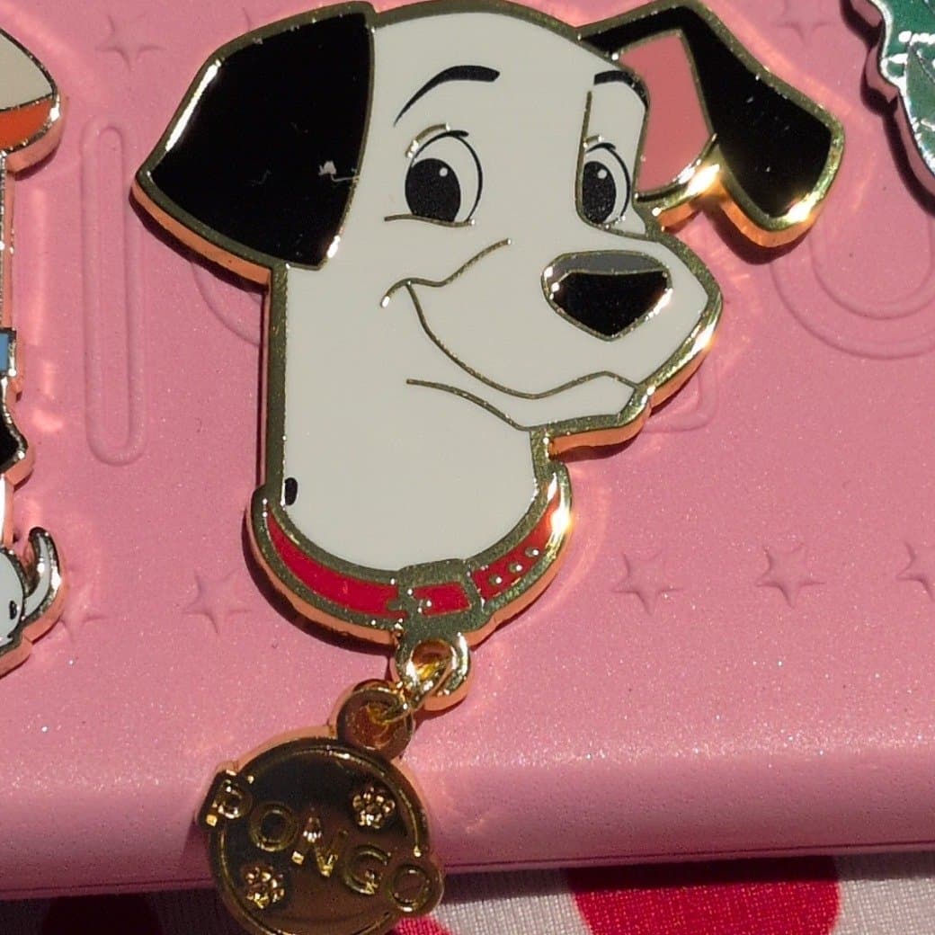 Pongo - Disney Cats and Dogs with Dangle Name Tags Mystery Pin