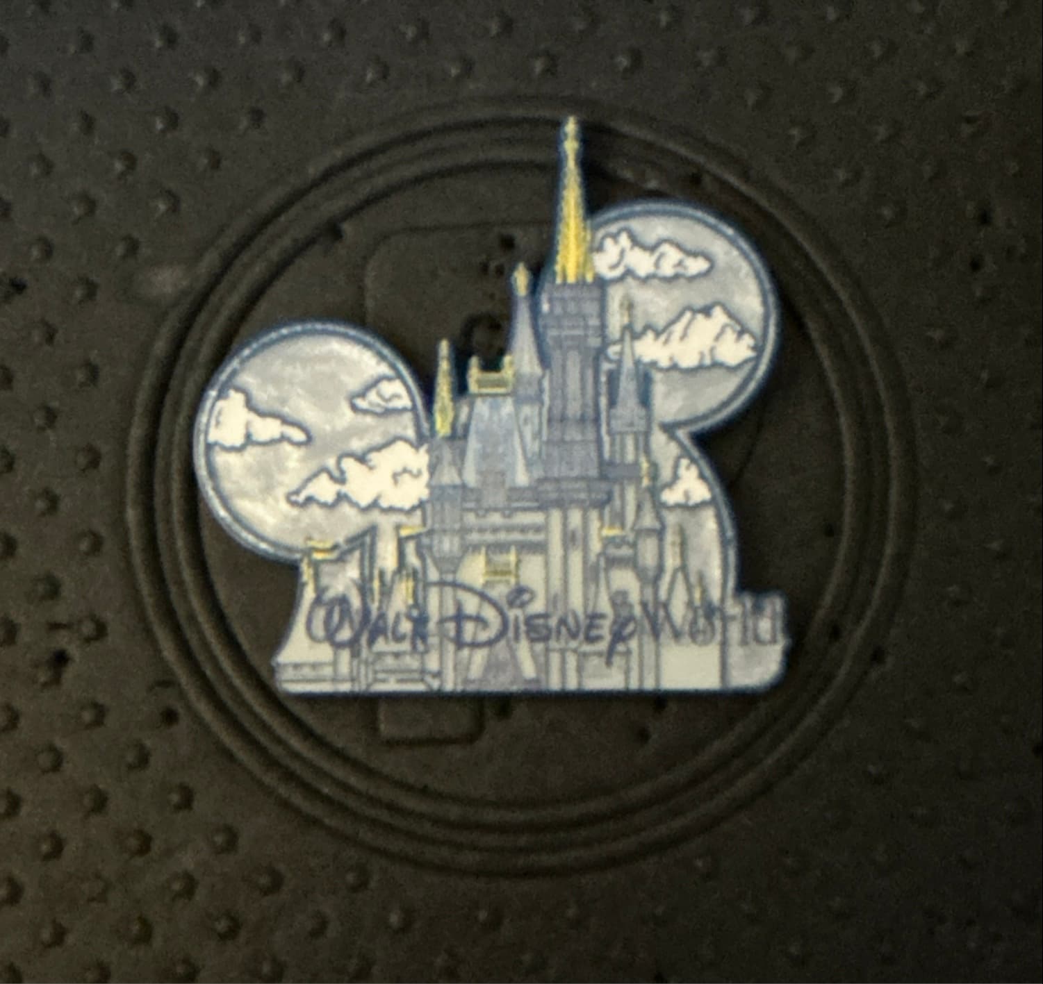 Cinderella's Castle Mickey Ear Silhouette Pin - Walt Disney World