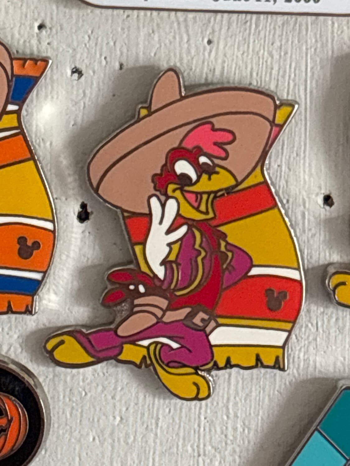 Panchito Three Caballeros Cast Lanyard 2004 front