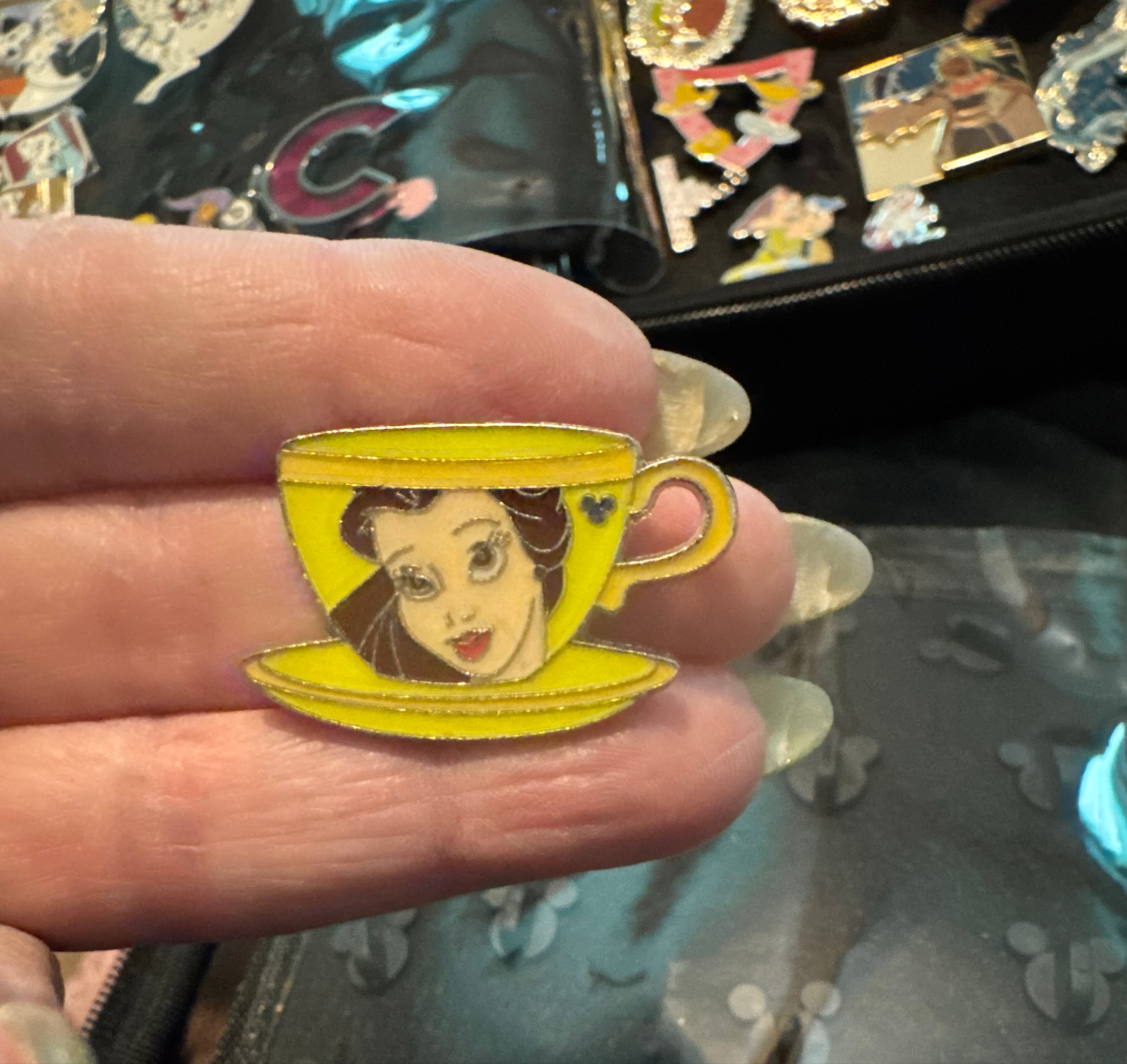 Belle - Princess Tea Cups - Hidden Mickey 2009