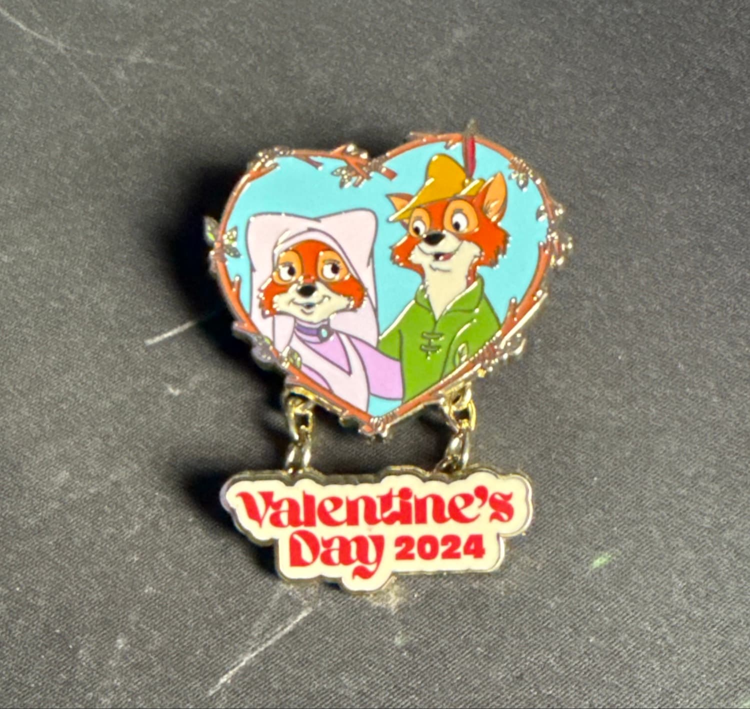 Valentine's Day 2024 Pin - Robin Hood and Maid Marian