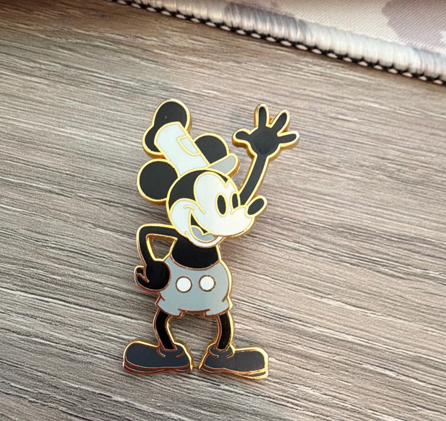 Mickey Mouse as Steamboat Willie