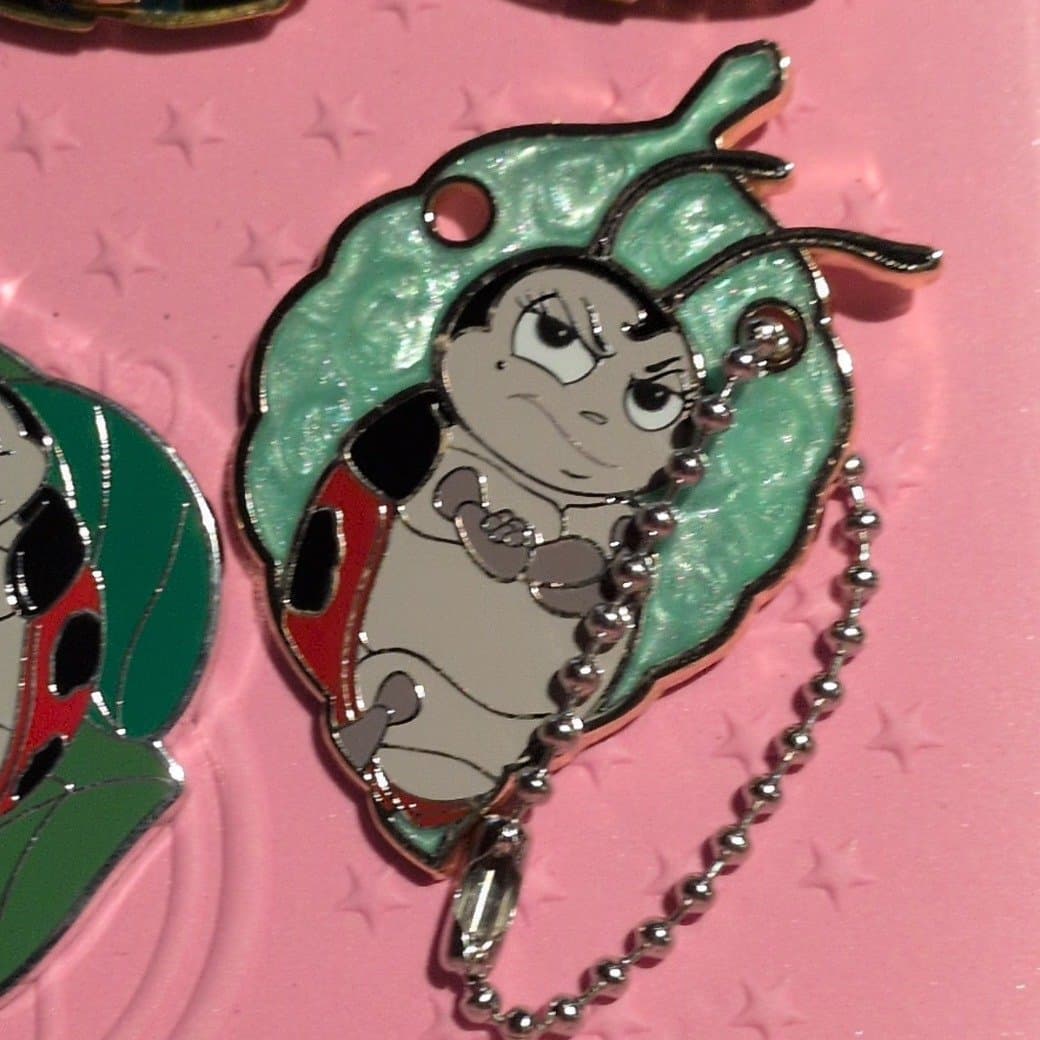 Rosie - A Bug's Life Character Leaf necklace pin