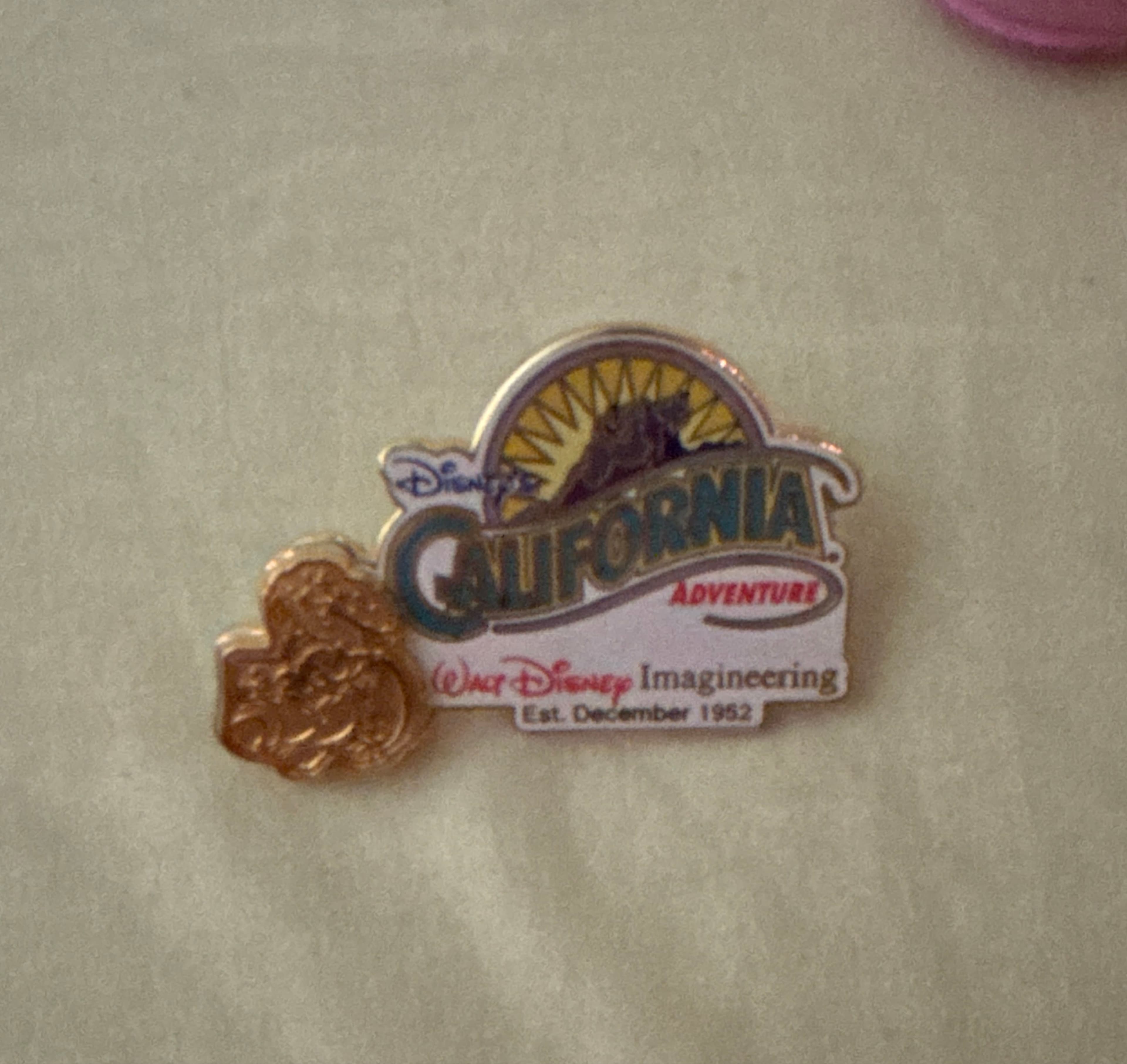 WDI 50th Anniversary Disney's California Adventure Imagineering Pin