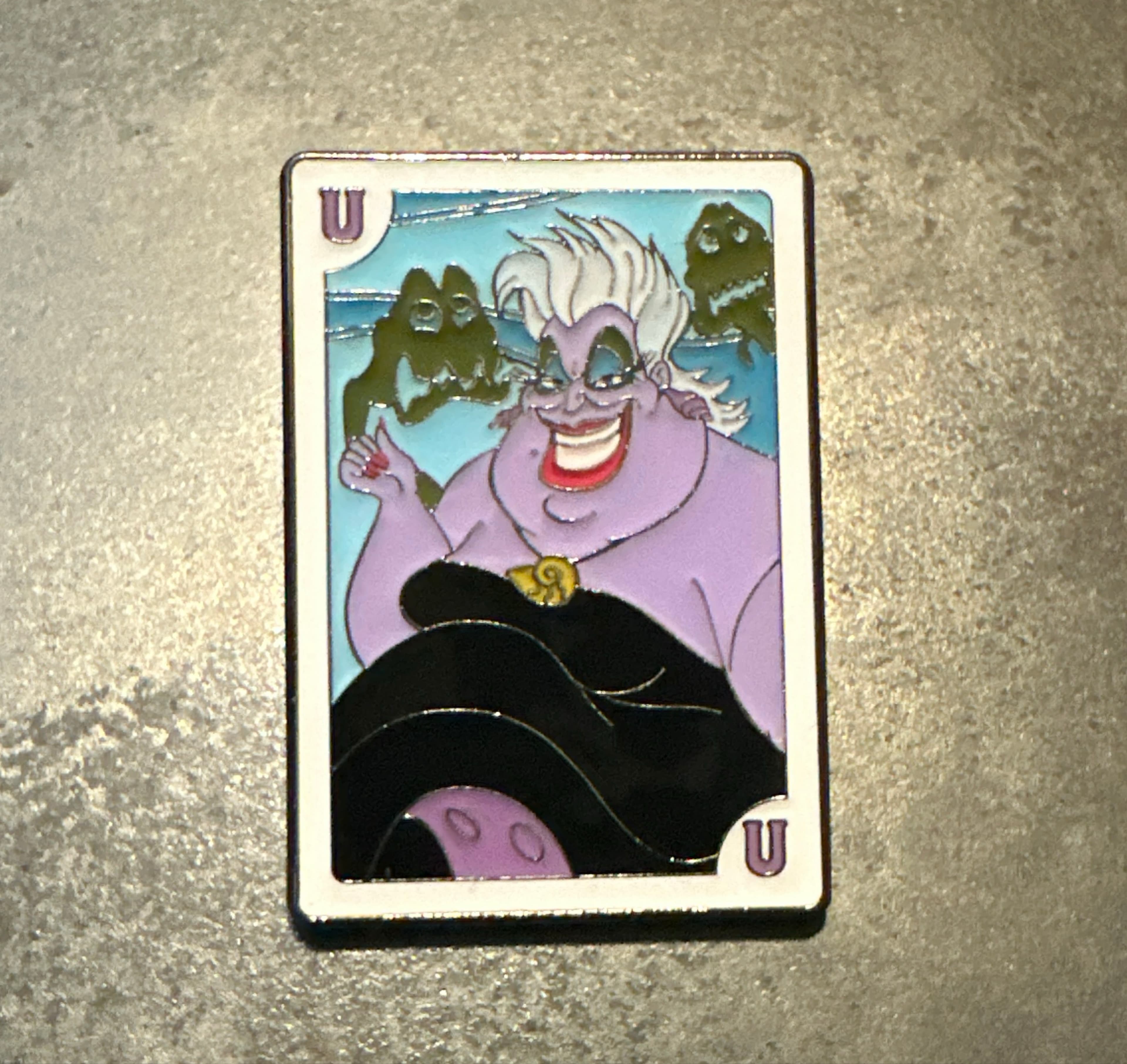 Loungefly Disney Villains Playing Cards - Ursula Pin