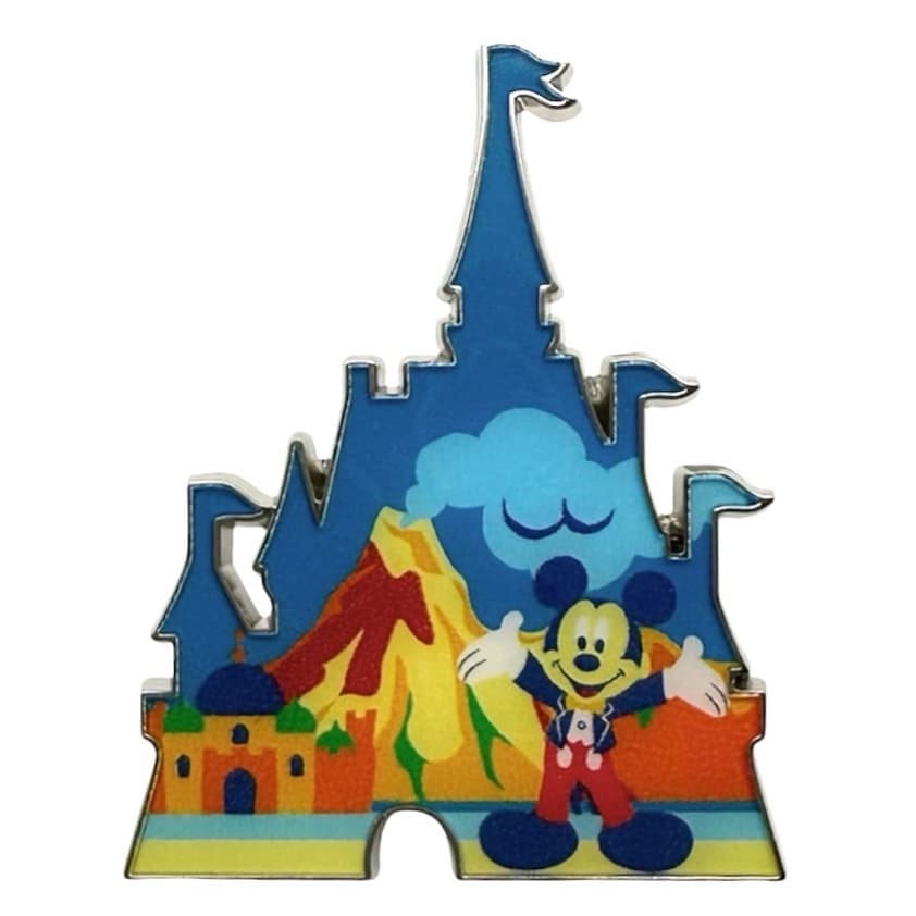 Mickey Mouse at Mount Prometheus Cinderella Castle
