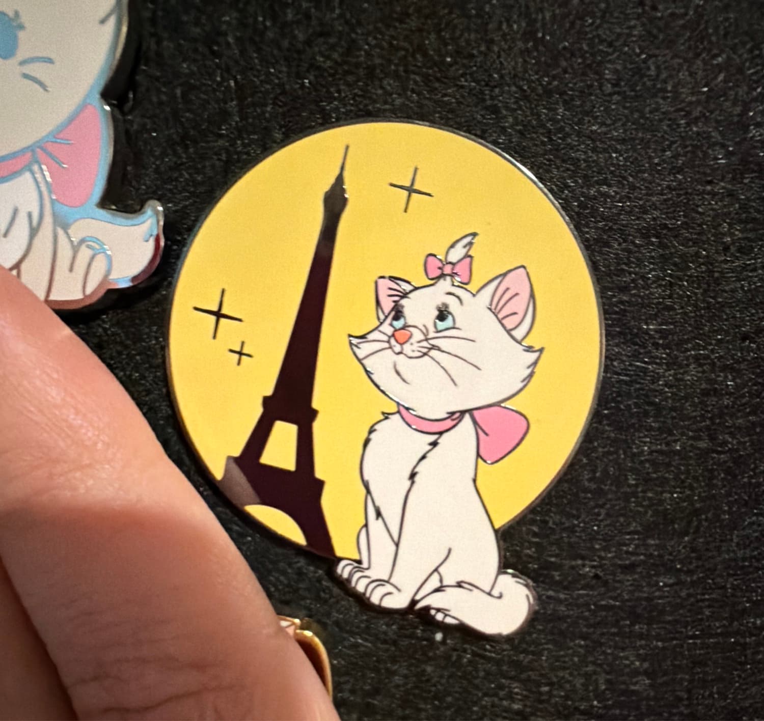 Disneyland Paris Aristocats Marie Eiffel Tower Pin