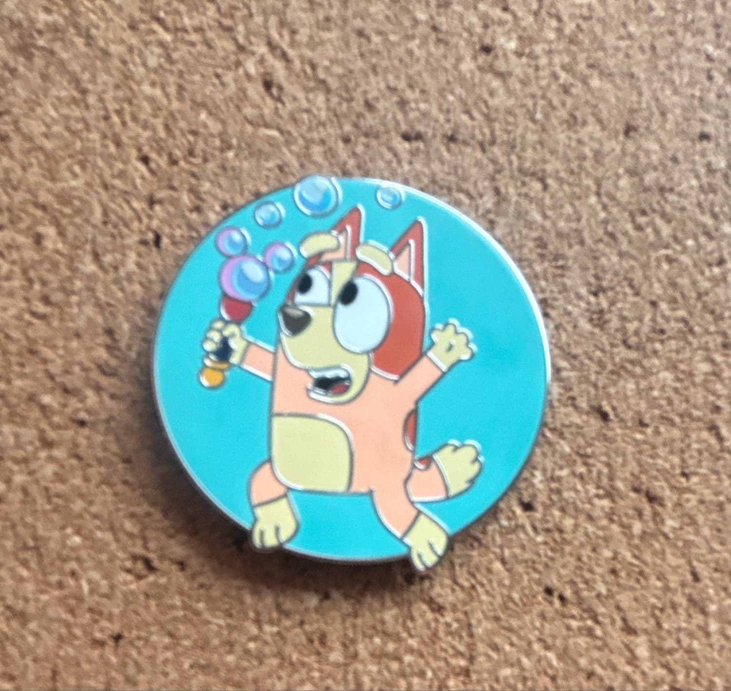 Bingo with Mickey Bubble Wand Pin