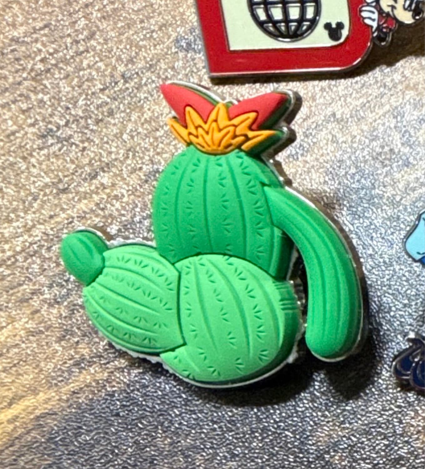 Goofy potted plant front