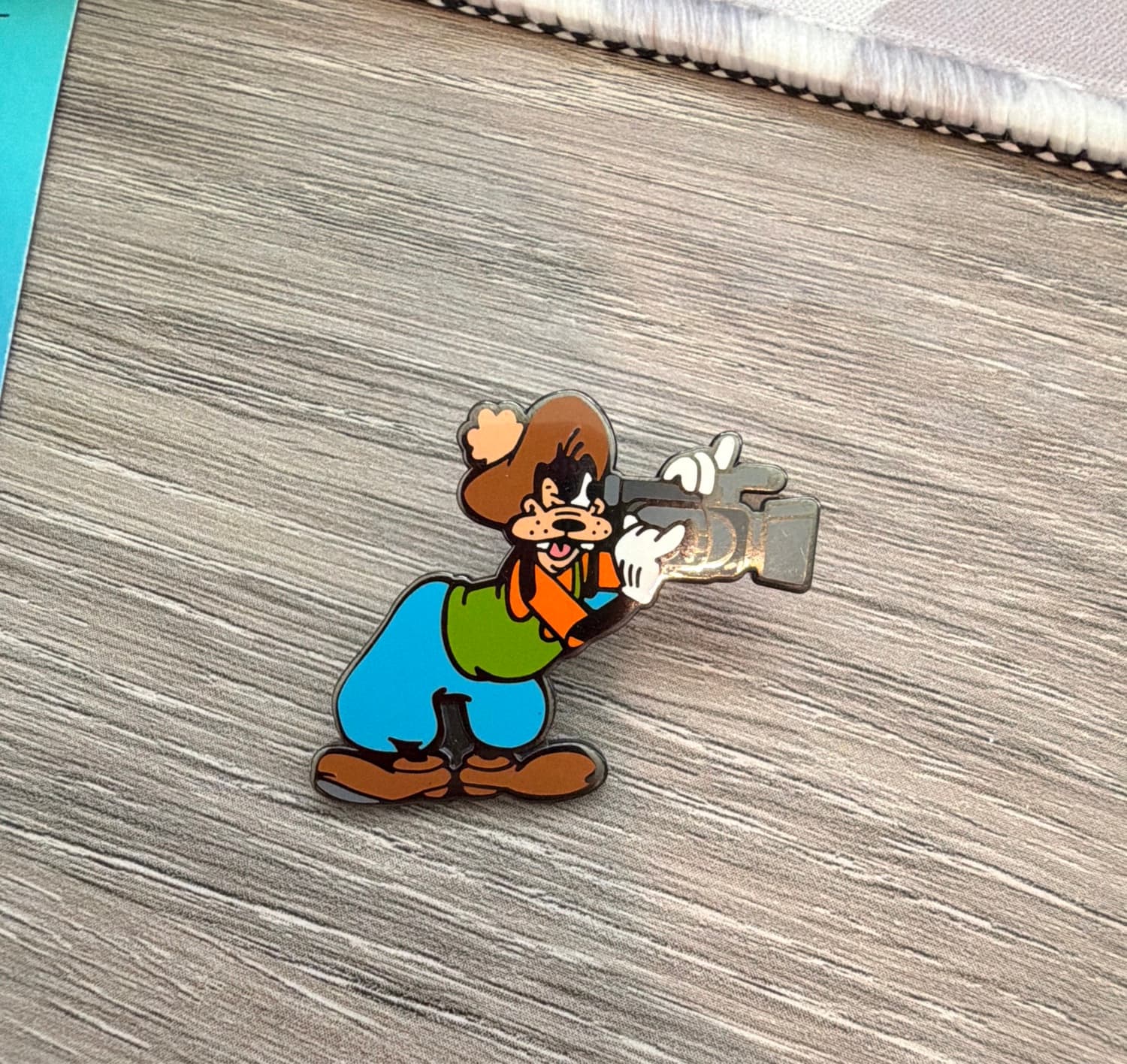 Goofy Disney Parks Director Video Camera Pin