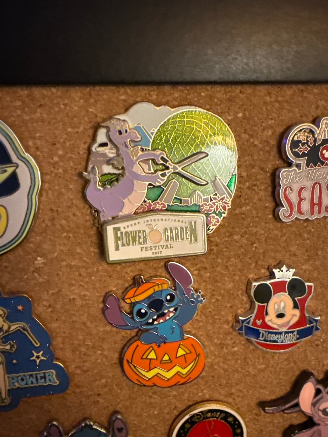 Figment Epcot International Flower & Garden Festival 2017 Annual Passholder Pin front
