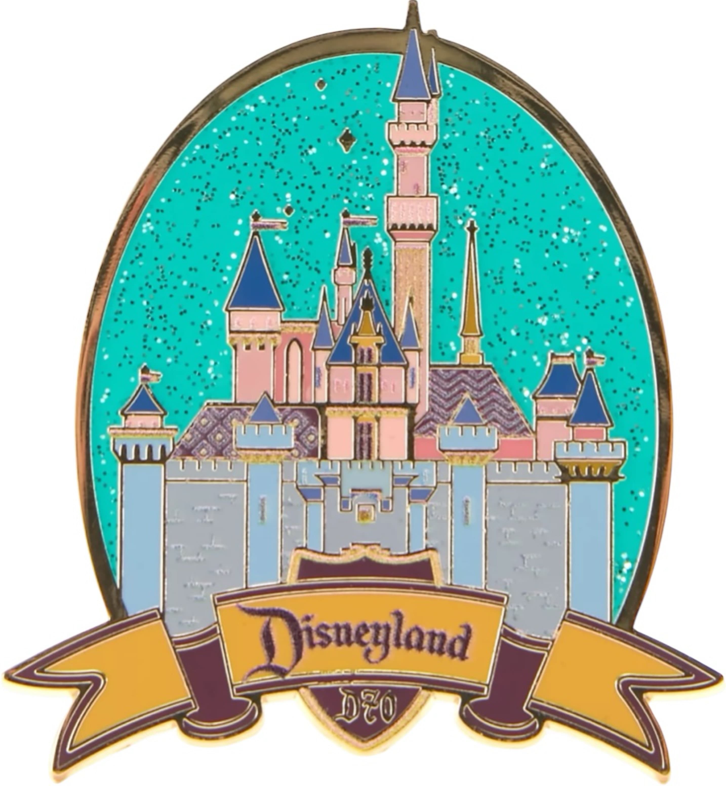 Disneyland 70th Anniversary Sleeping Beauty Castle front