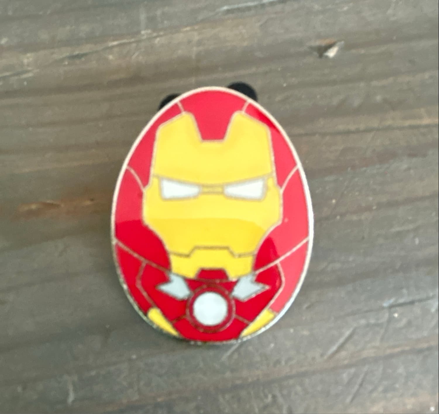 MARVEL IRON MAN Stained Glass OVAL HERO