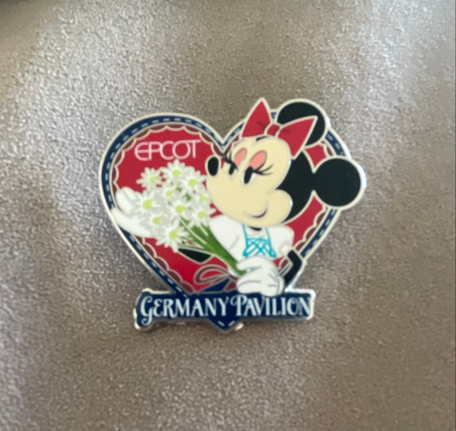 Germany Pavilion Minnie with flowers