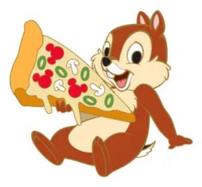 Chip with Pizza