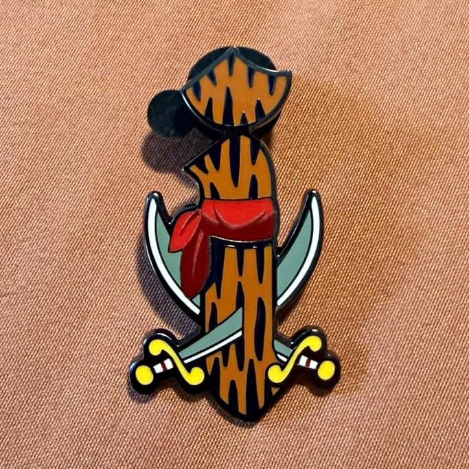 i — Pirates of the Caribbean — Magic Kingdom Letters Mystery Pin Set