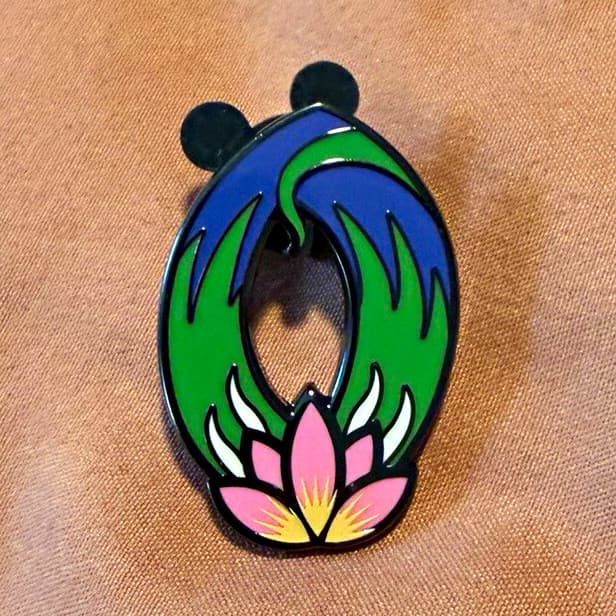 o — Tiana’s Bayou Adventure — Magic Kingdom Letters Mystery Pin Set front