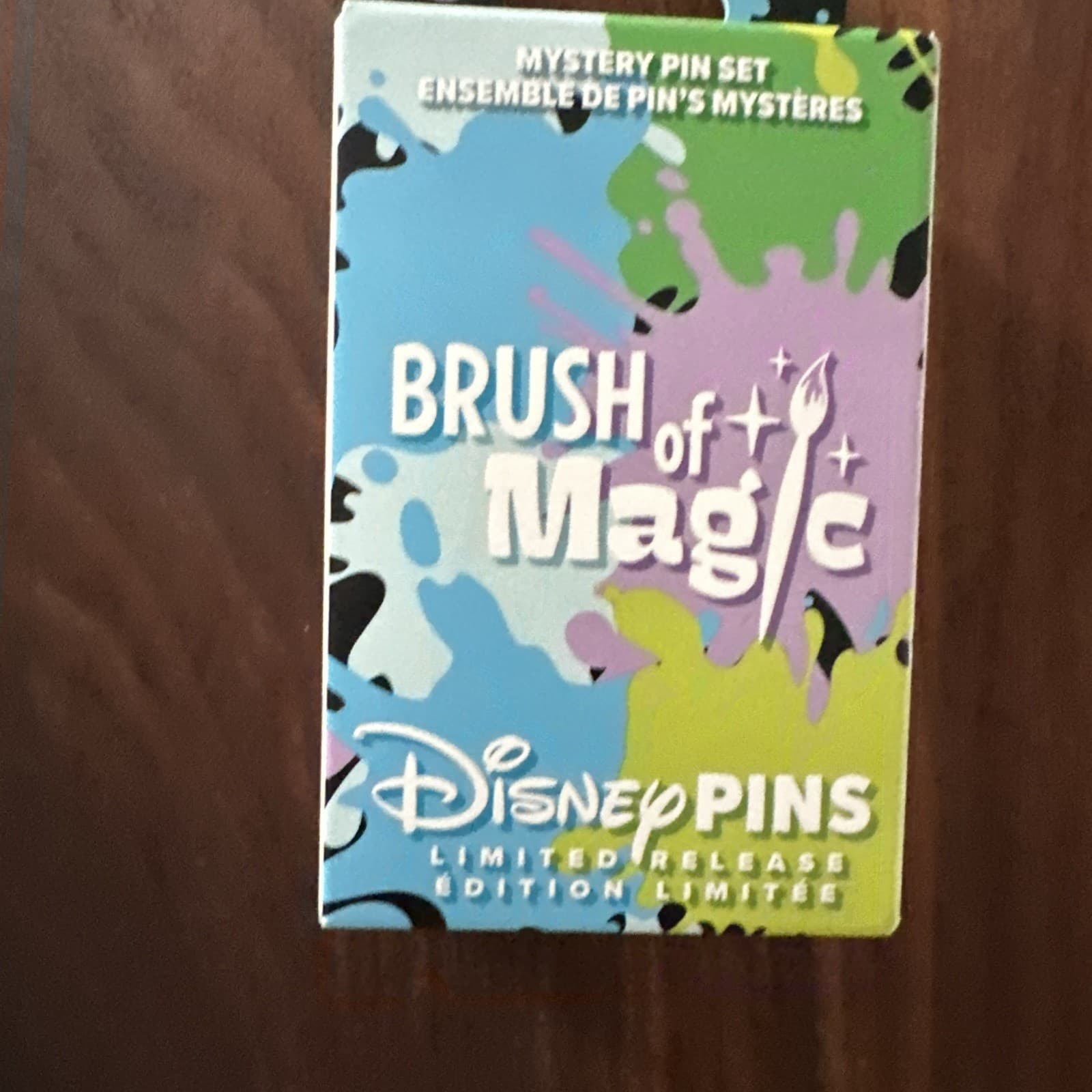 Brush of Magic Series 3 Mystery Pin Set — Unopened Mystery Box front