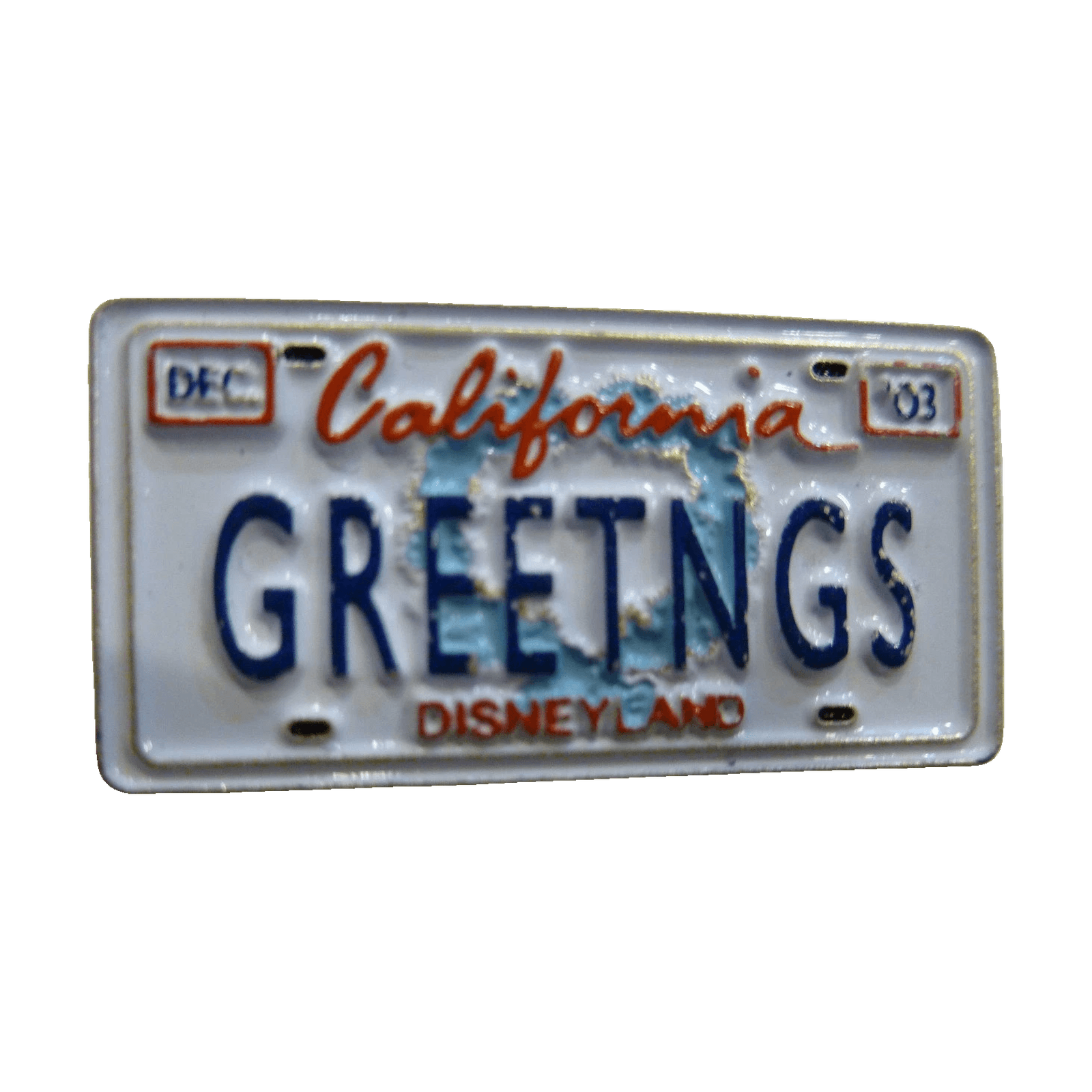 GREETNGS California Vanity Plate