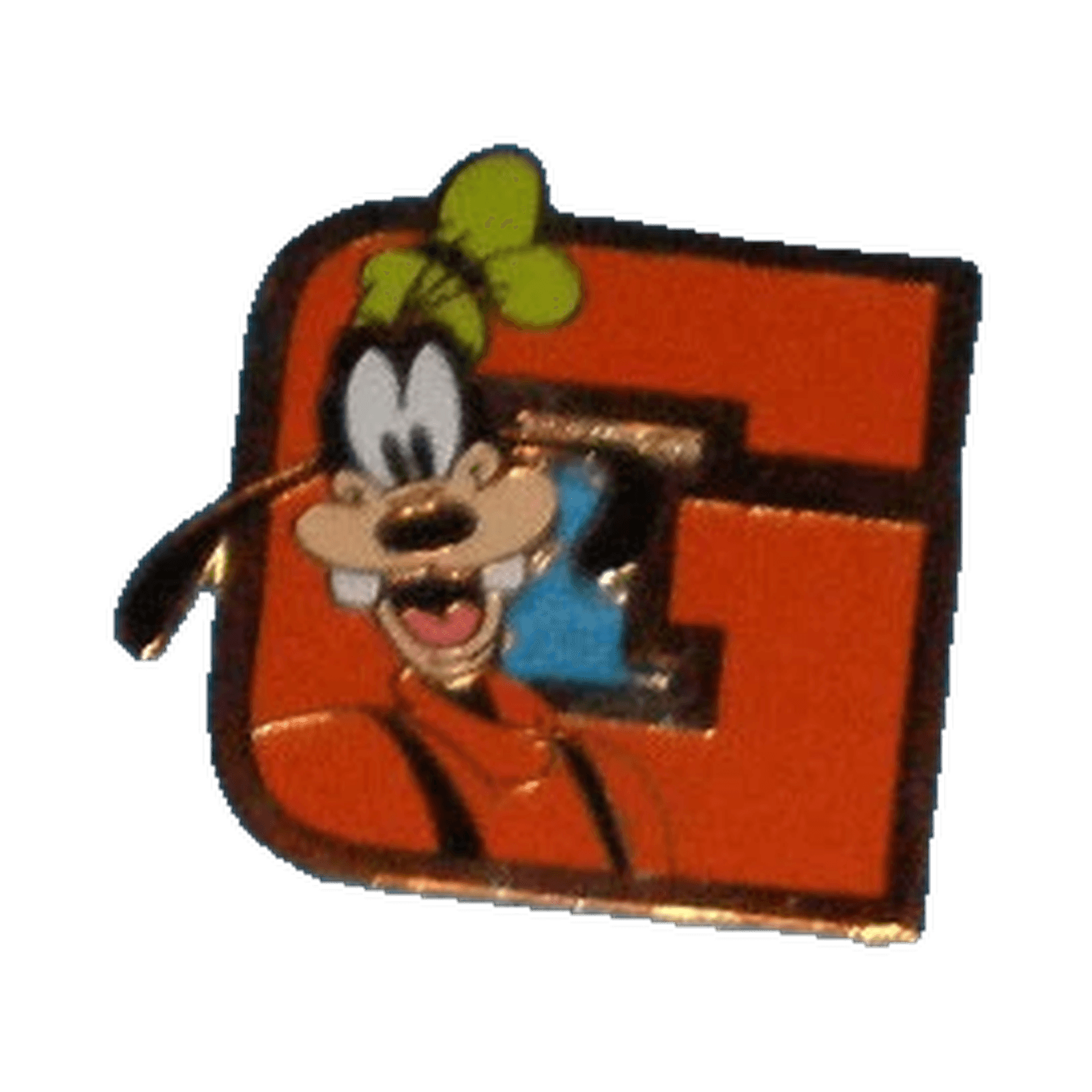 Goofy Varsity Letter G front