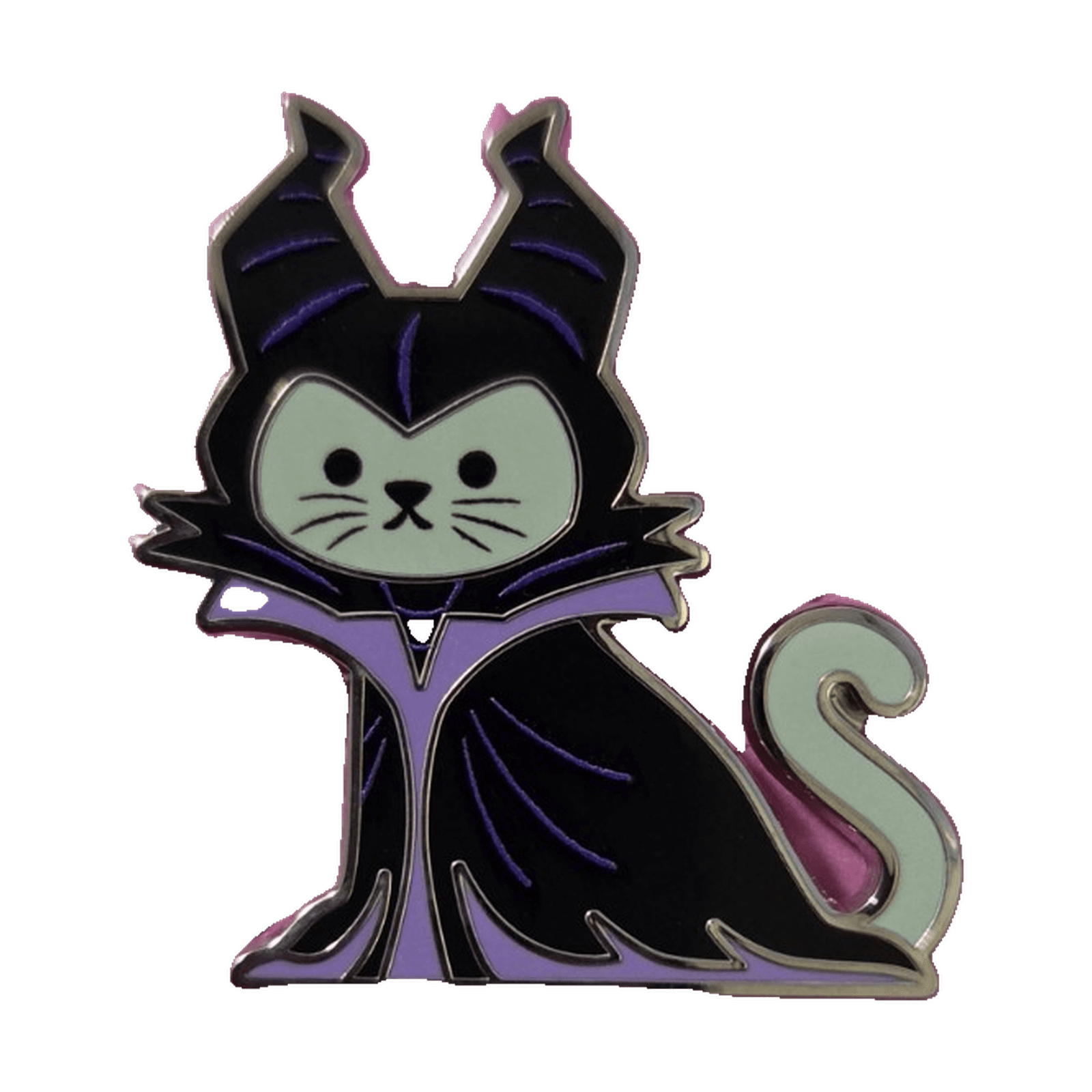 Maleficent Cat - Cats & Dogs Halloween Mystery Pin