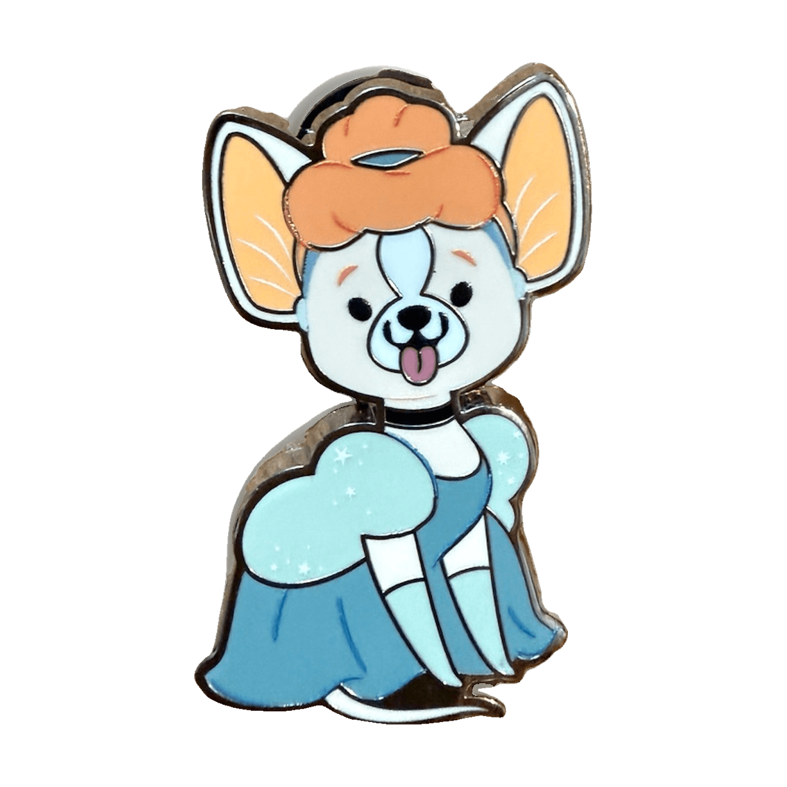 Cinderella Dog - Cats & Dogs Halloween Mystery Pin front