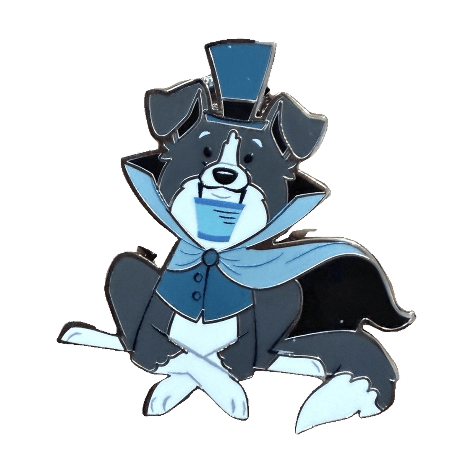 Hatbox Ghost Dog - Cats & Dogs Halloween Mystery Pin