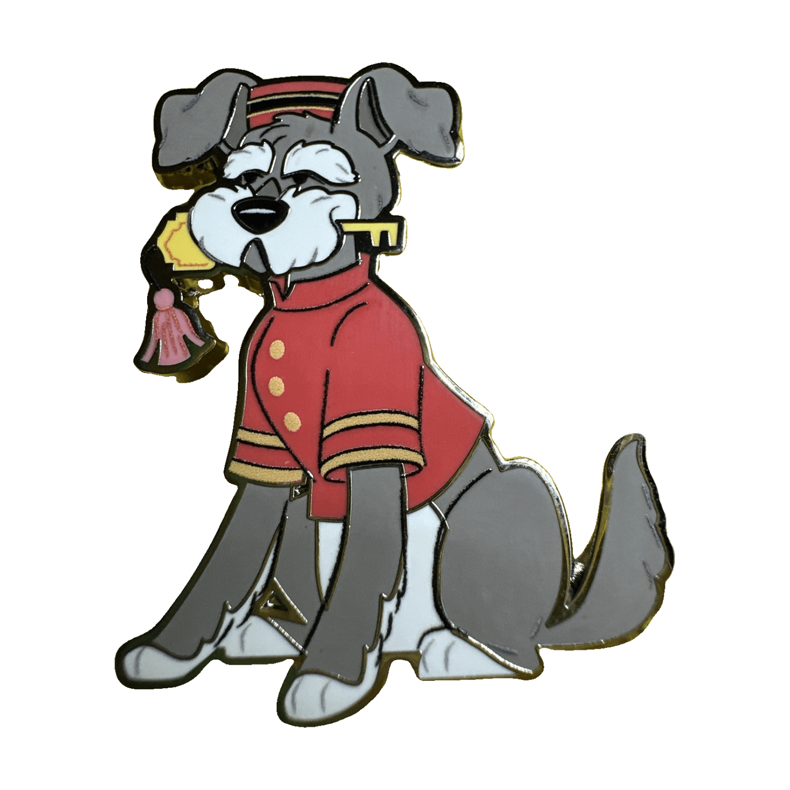 Tower of Terror Bellhop Dog - Cats & Dogs Halloween Mystery Pin