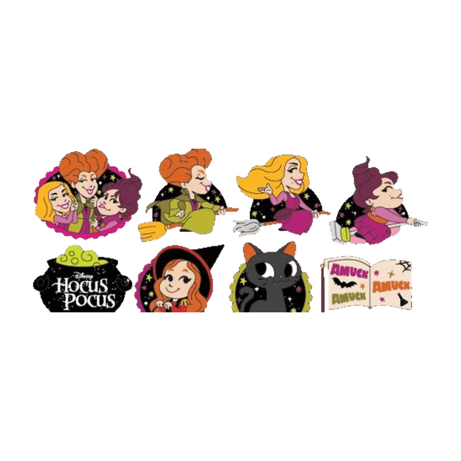 Hocus Pocus 2026 Mystery Pin Set