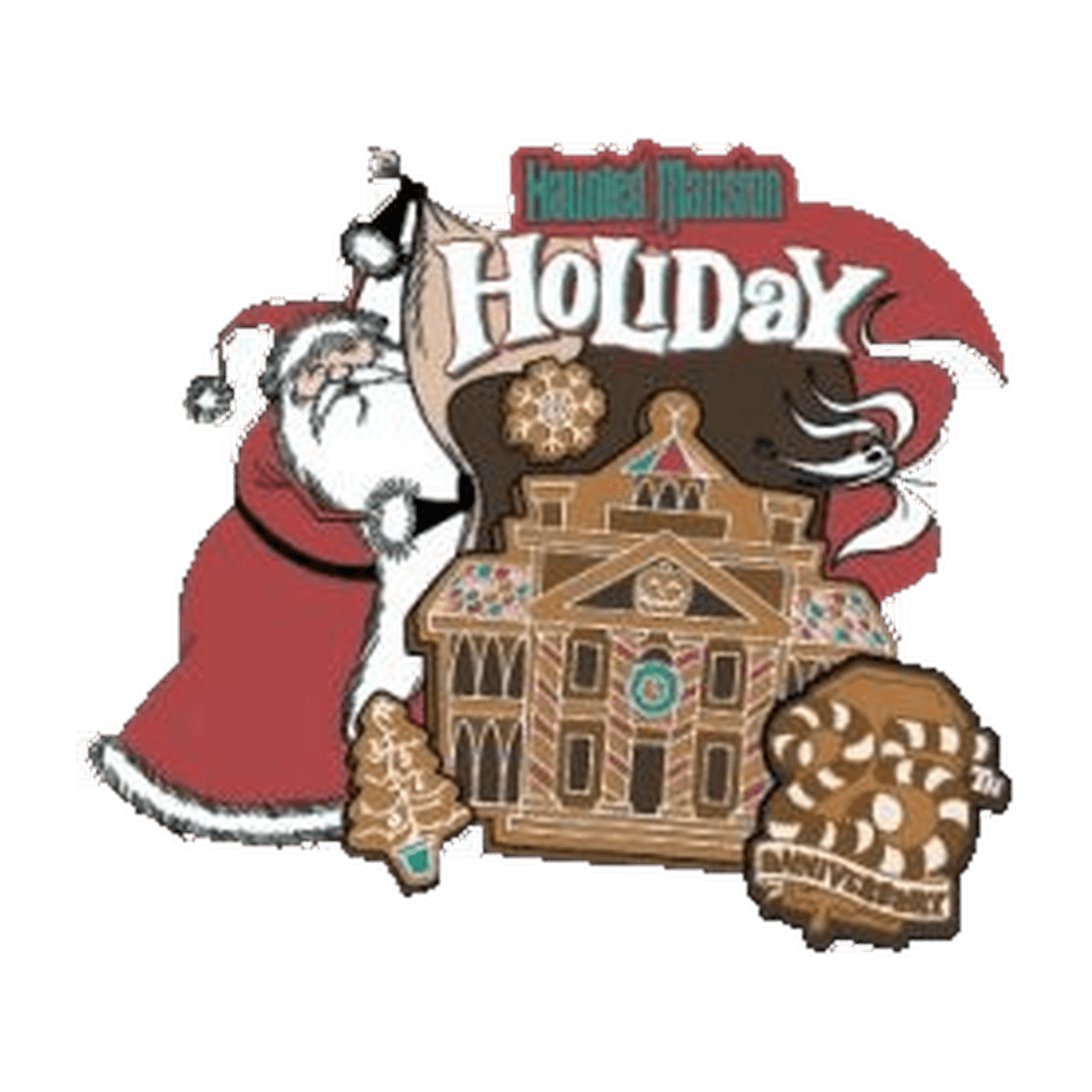 Haunted Mansion Holiday 2026 Gingerbread House Pin