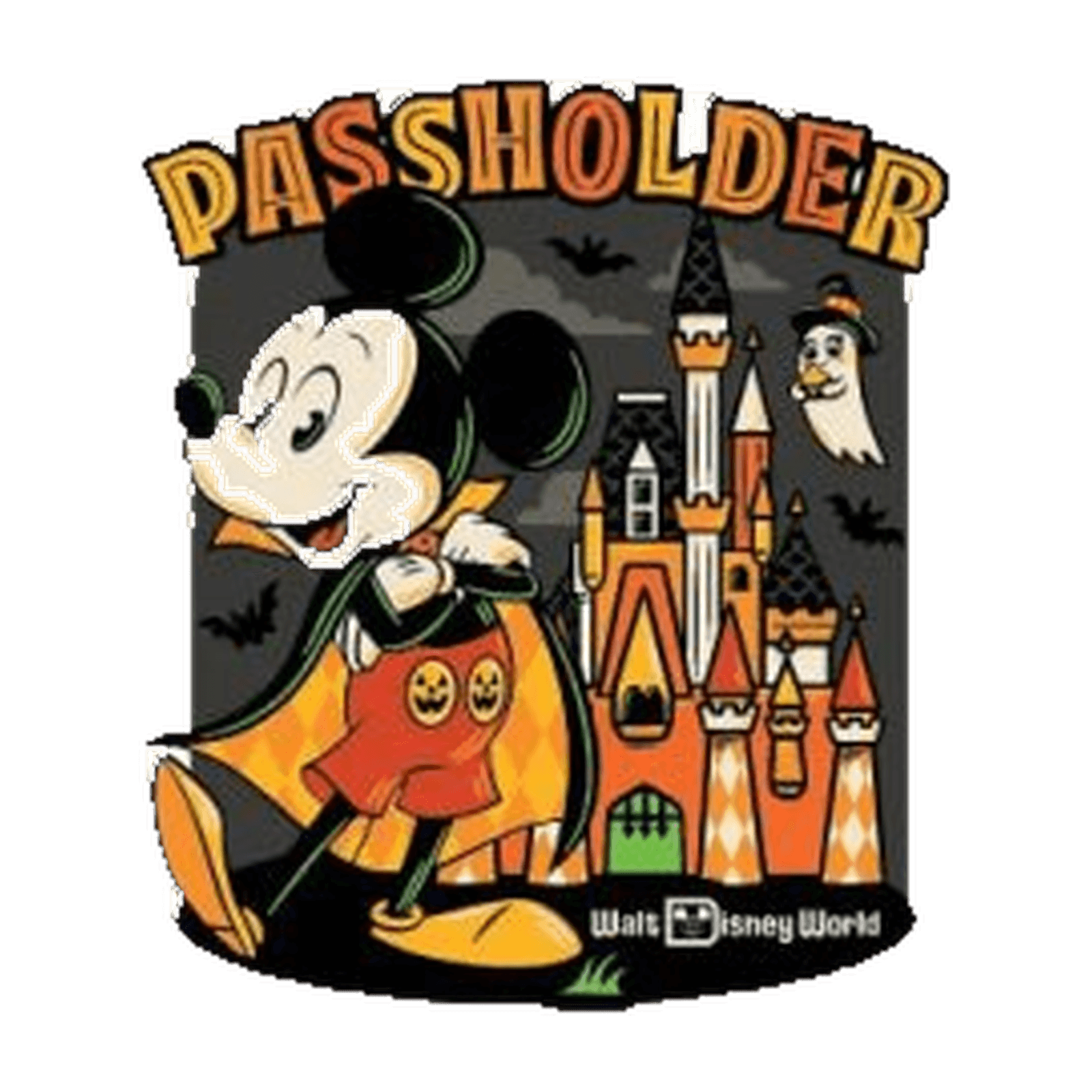 Walt Disney World Annual Passholder Halloween 2026 Pin front