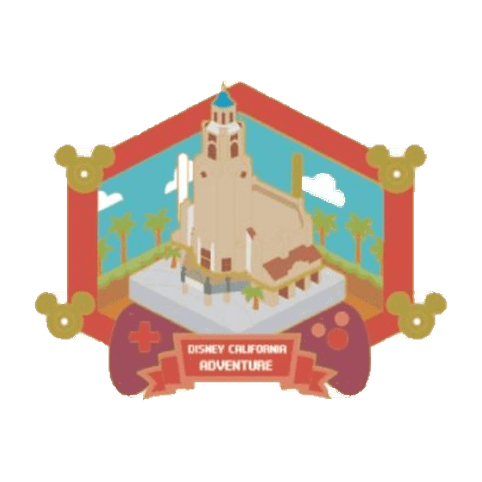 Disney California Adventure - Digitize Disney Jumbo Pin