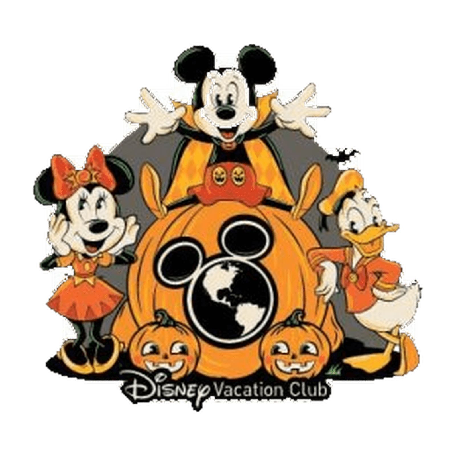 Disney Vacation Club Halloween 2026 Pin front
