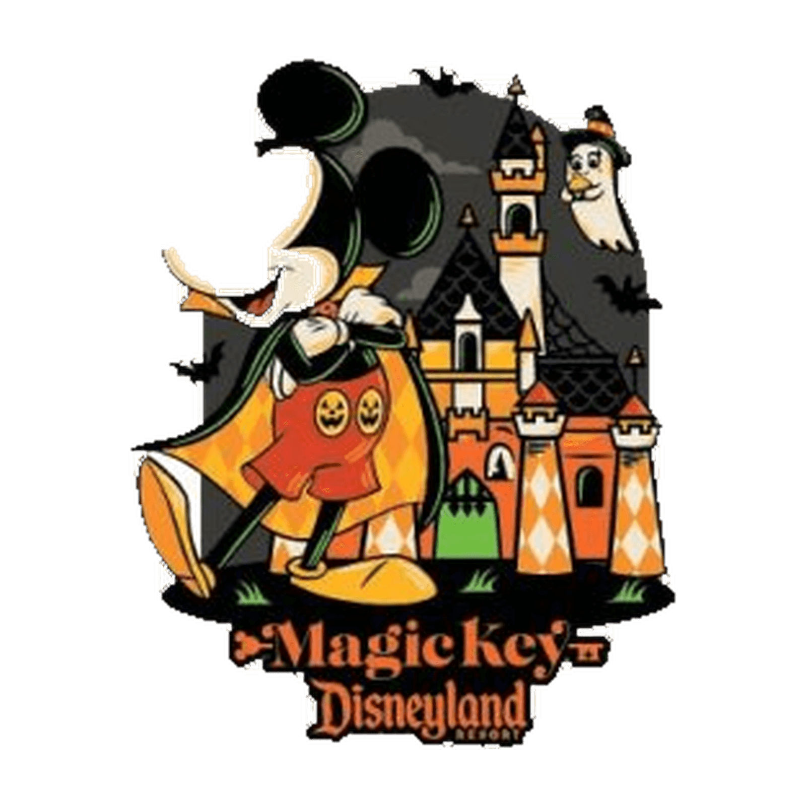 Disneyland Magic Key Halloween 2026 Pin