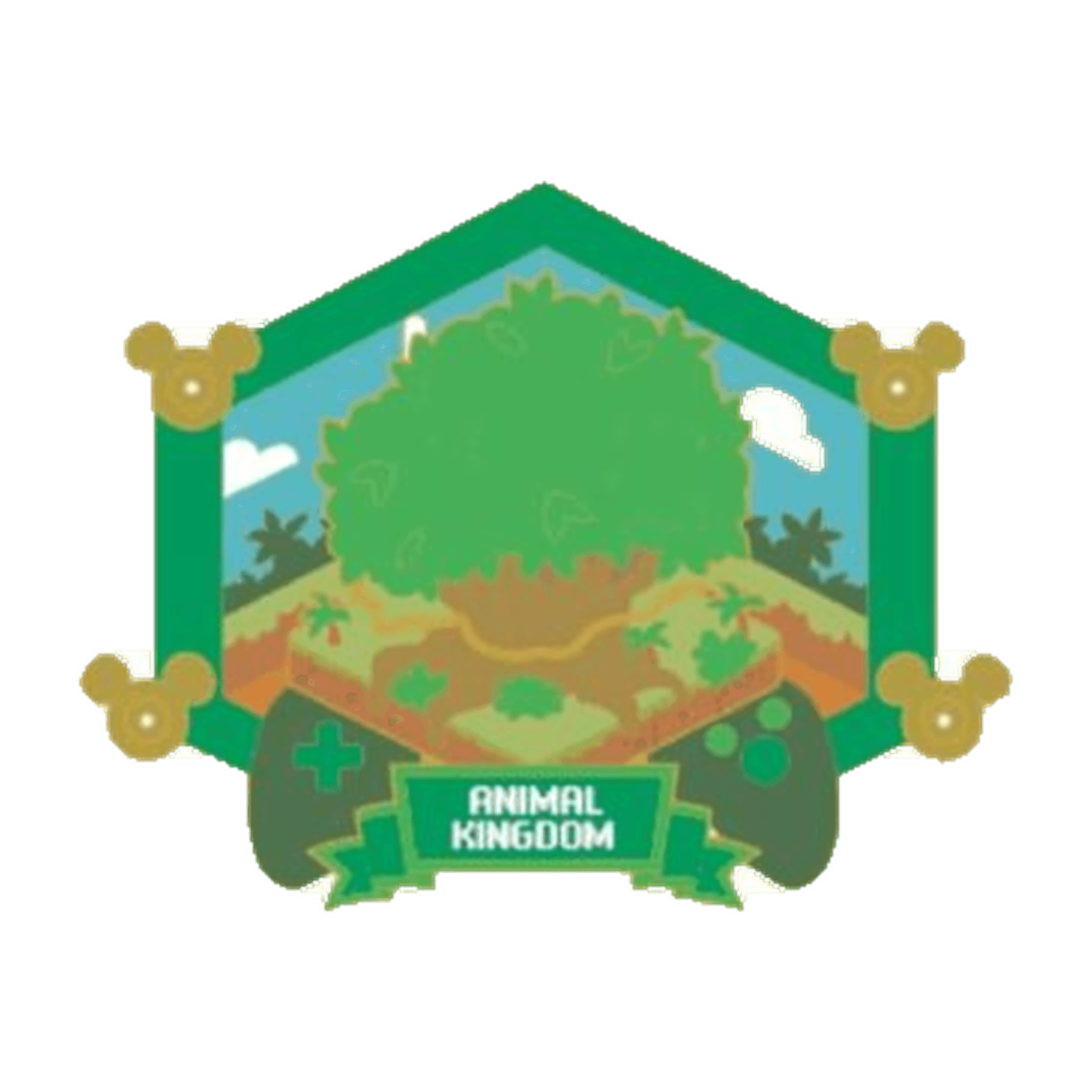 Disney's Animal Kingdom - Digitize Disney Jumbo Pin front