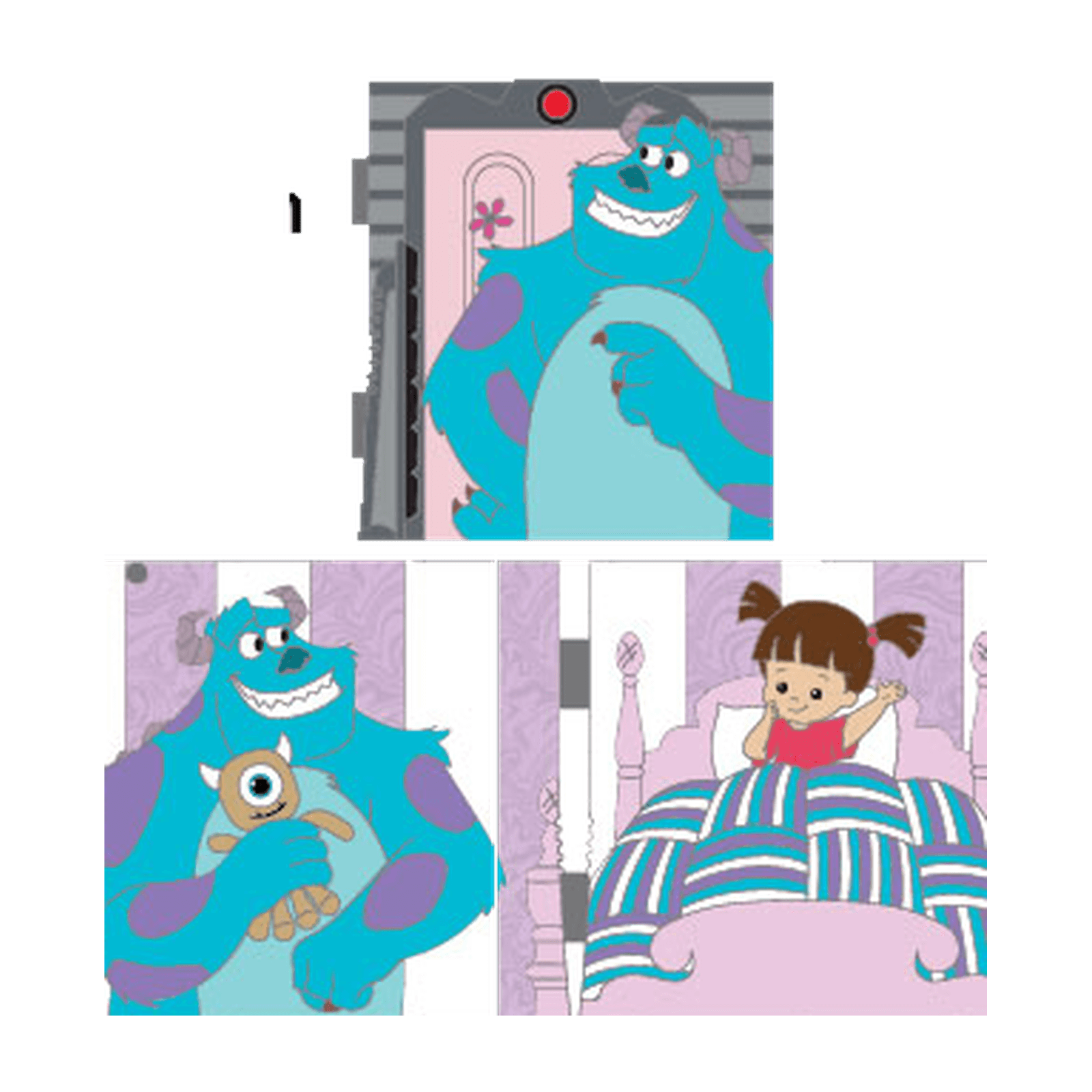 Monsters, Inc. - Enchanted Doors Pin