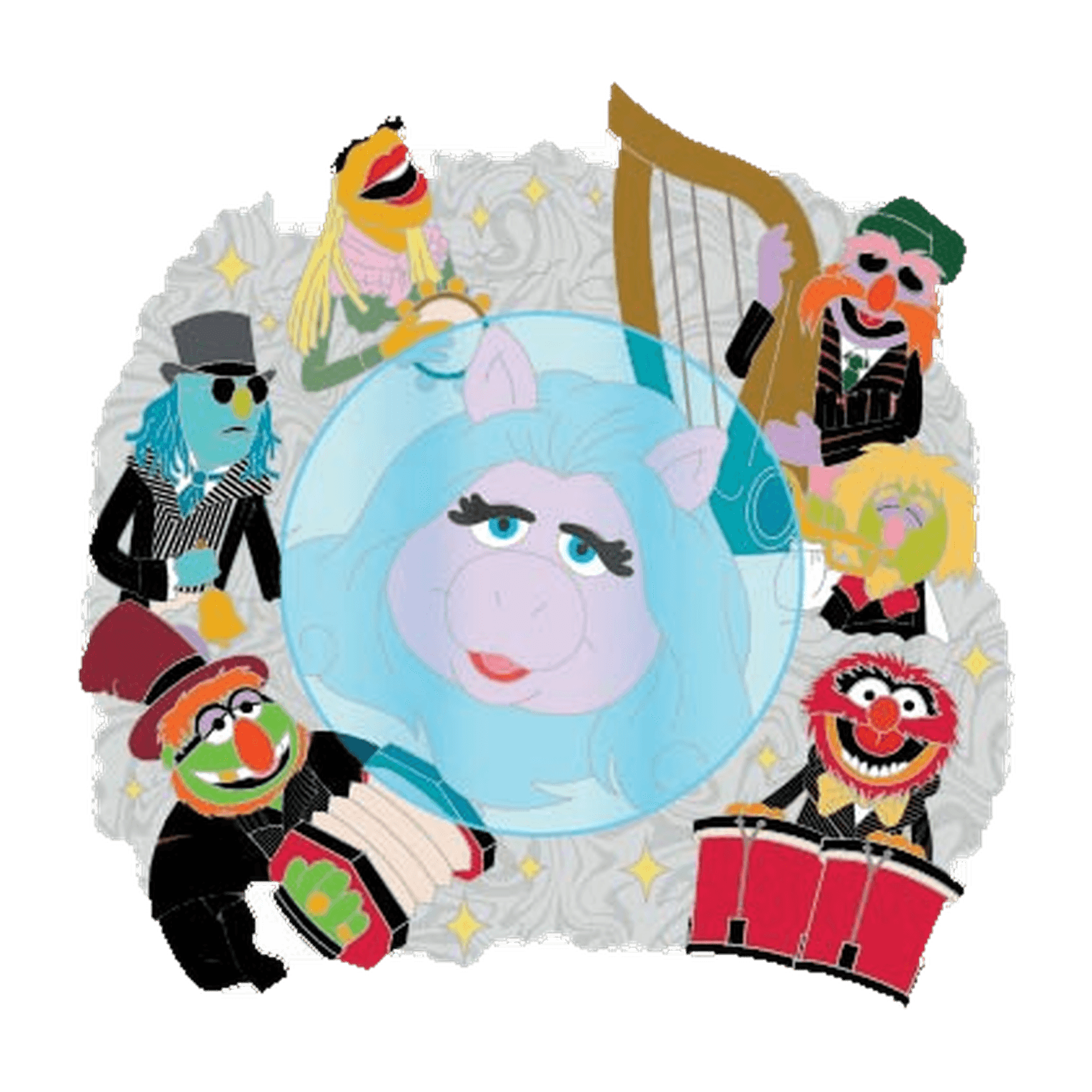 Muppets Haunted Mansion Jumbo Pin