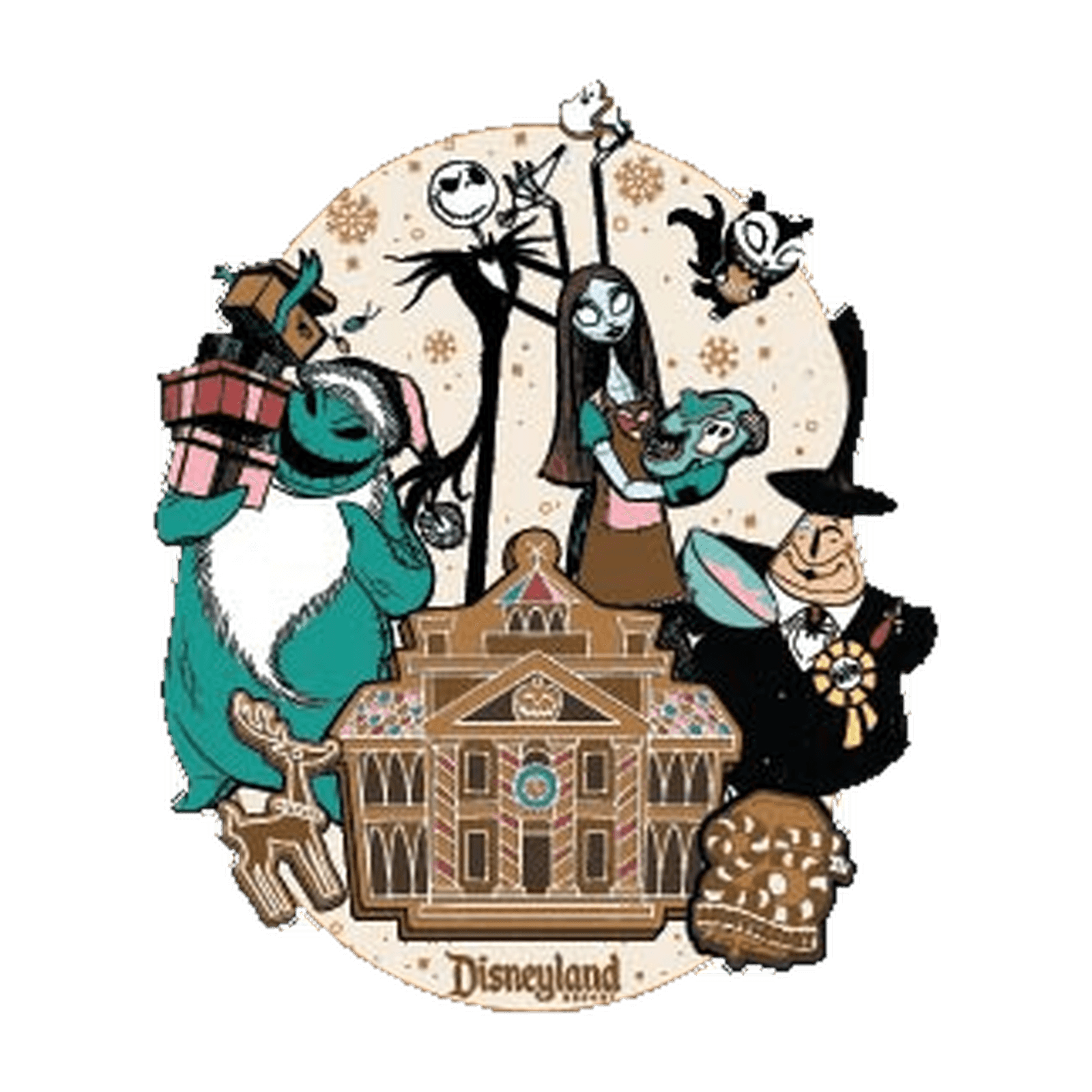 Haunted Mansion Holiday Mini Jumbo Pin front