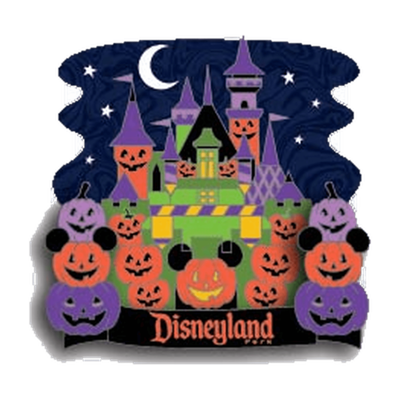 Disneyland Halloween Castle Pin