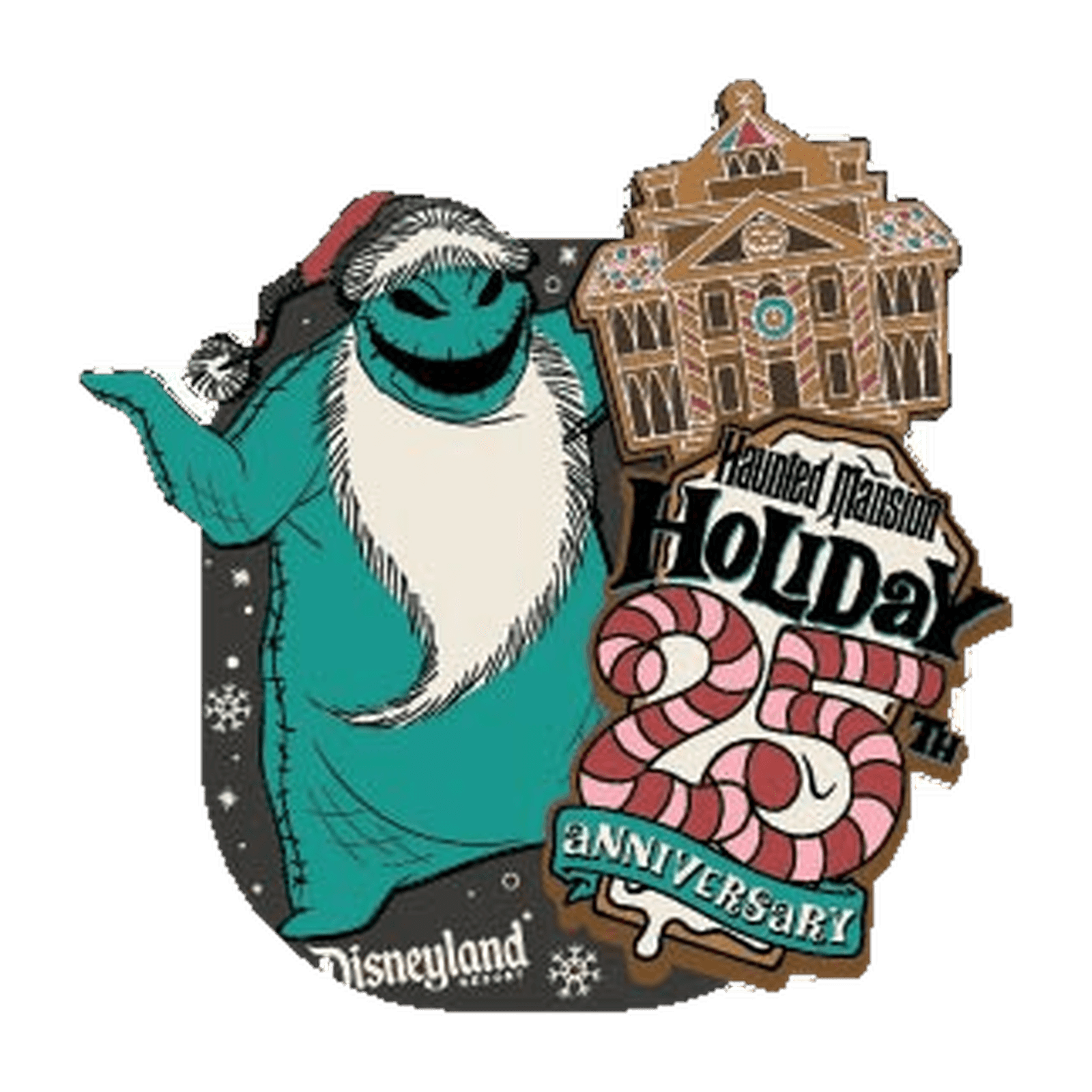 Haunted Mansion Holiday Pin - September 8 front